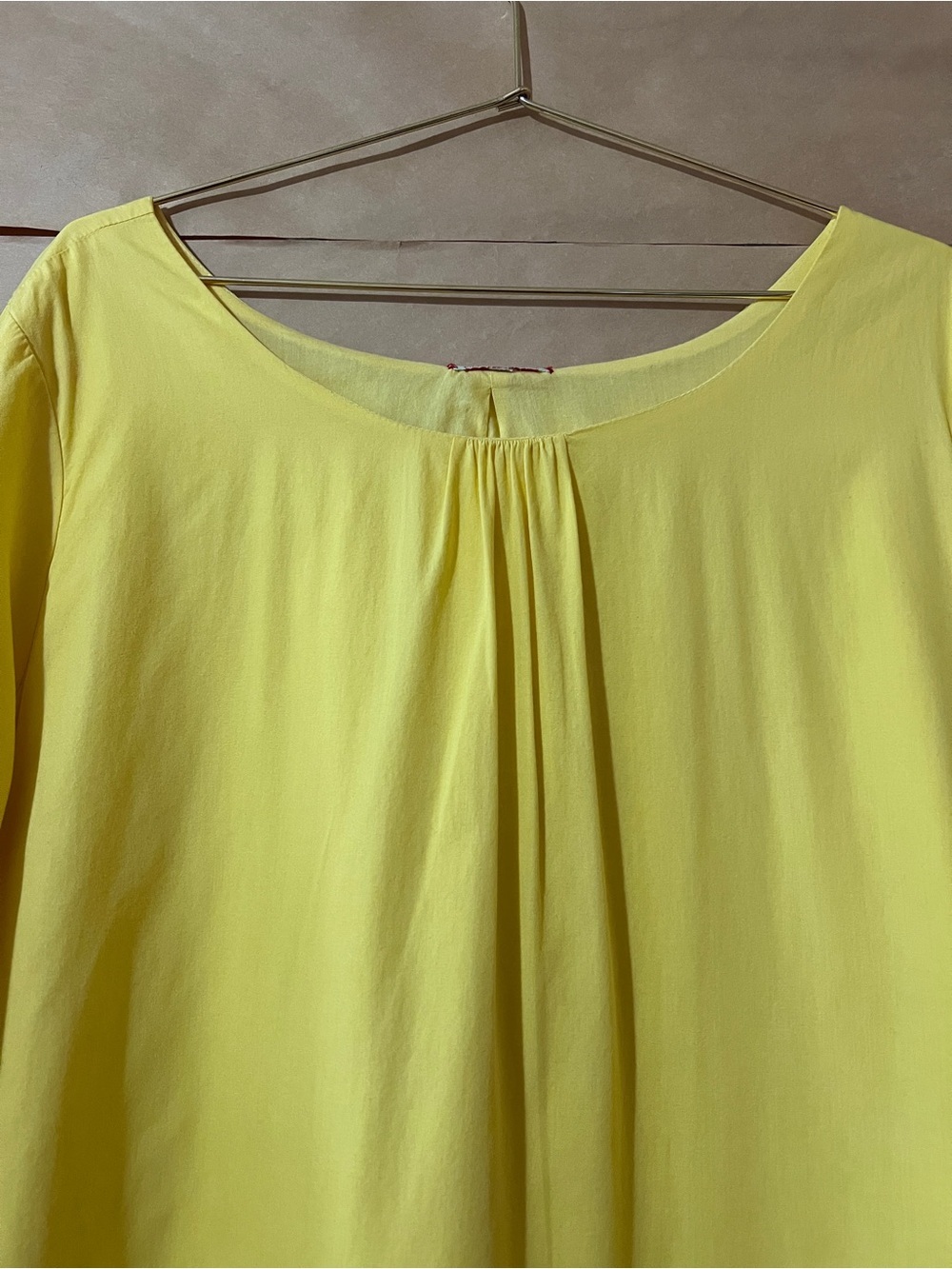 Frances Valentine | Zennia Flower Dress Floral Applique Hem Mini Yellow Size XL - Picture 4 of 15